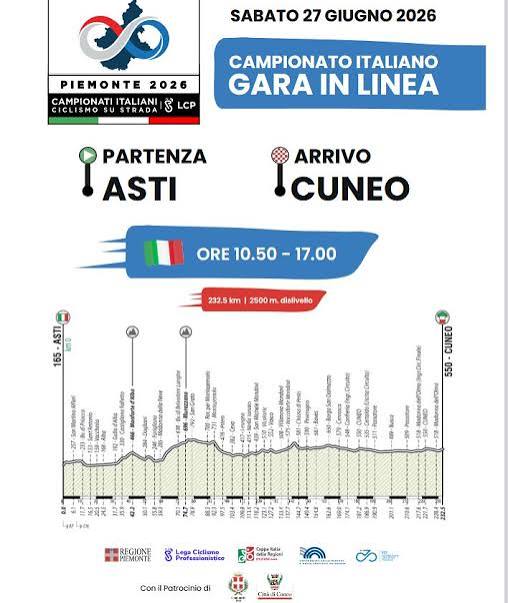 avviso 32/2026 Campionati Nazionali Ciclismo 2026 - modifiche di esercizio linee 34-45-49-50 sabato 27 giugno 2026